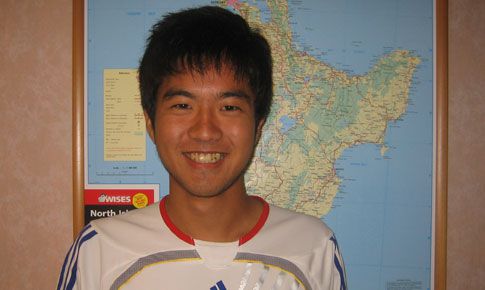 Takashi Yoshimura, étudiant, Japon