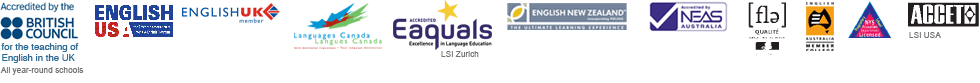 Accreditation logos