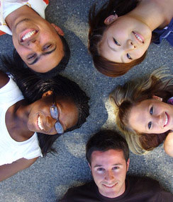 Van students incircle