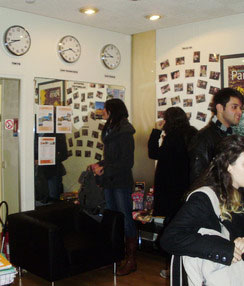 Paris receptionwithStudents