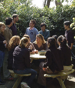 Cam school lunchinthegarden