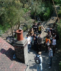 Cam school viewofgardenfromabove