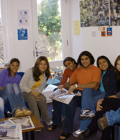 Bri school studentlounge