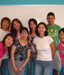 SD class groupinfrontofboard