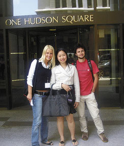 NYC school entrancetobuildingwithstudents