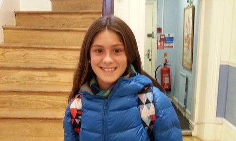 Francisca Chevallier Boutell , 13, Arjantin