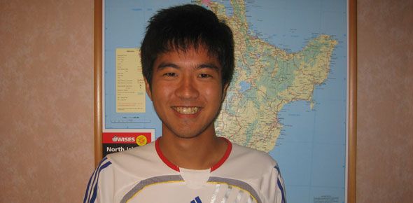 Takashi Yoshimura, étudiant, Japon