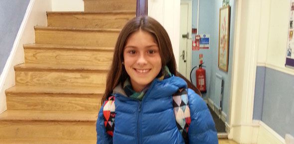 Francisca Chevallier Boutell , 13, Argentina