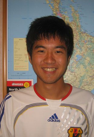 Takashi Yoshimura, étudiant, Japon