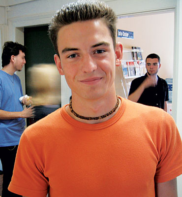 Jan Bajer, studente, Repubblica Ceca