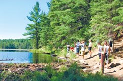 Algonquin Park&#39;ta Kamp Turu